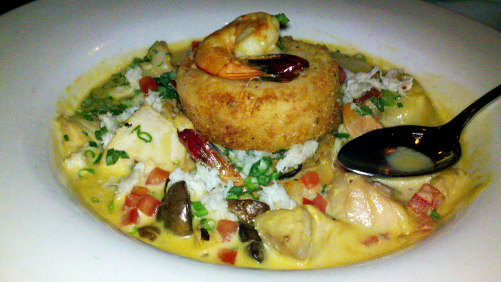 Seafood a-la Wando from Hanks in Charleston, SC