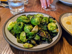 Charred Brussel Sprouts