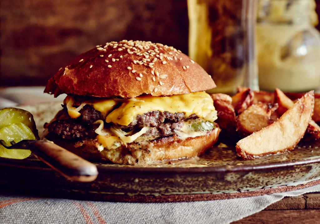 Sean Brock's Famous Husk Burger