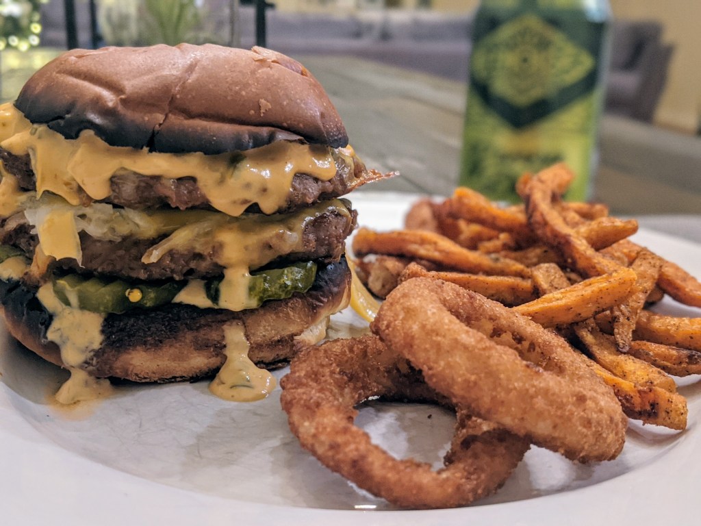 Husk Meatless Beyond Burger - with Fries