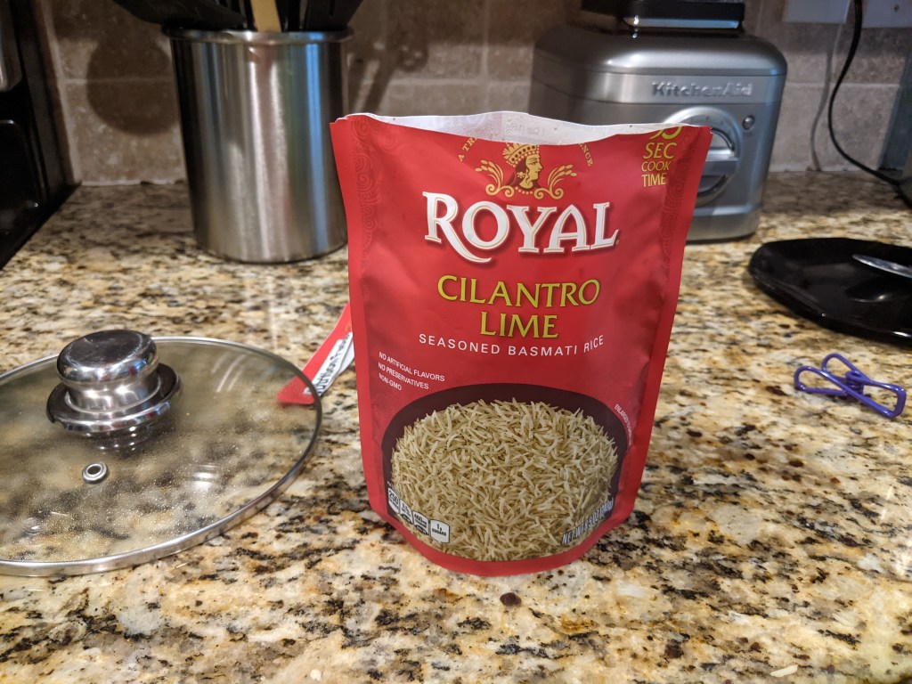 Burrito California - Cilantro Rice, 90 seconds