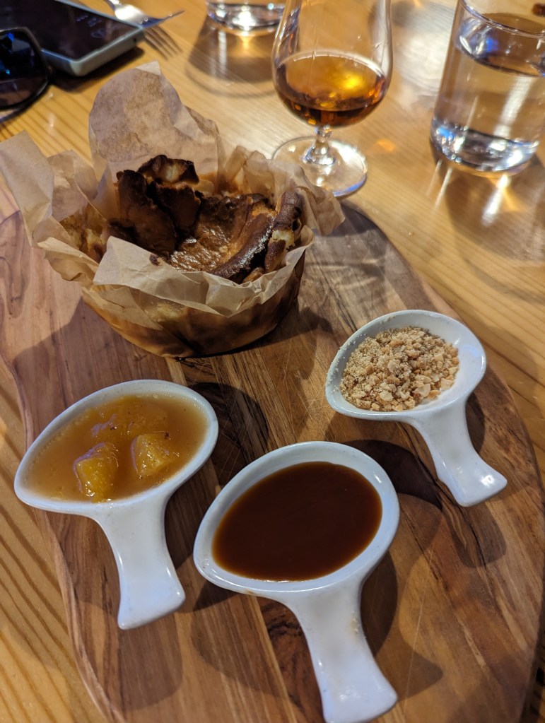 Basque Cheesecake from Urban Wren, in DT Greenville, SC