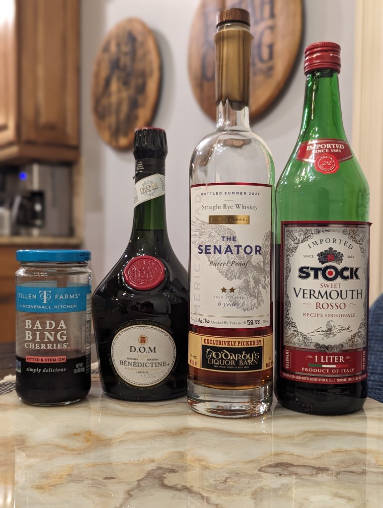 Creole Cocktail - Ingredients