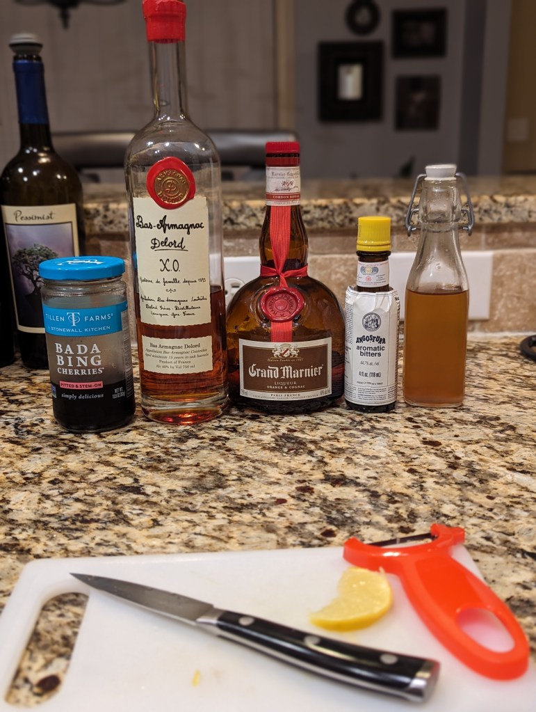 Brandy Crust - Ingredients