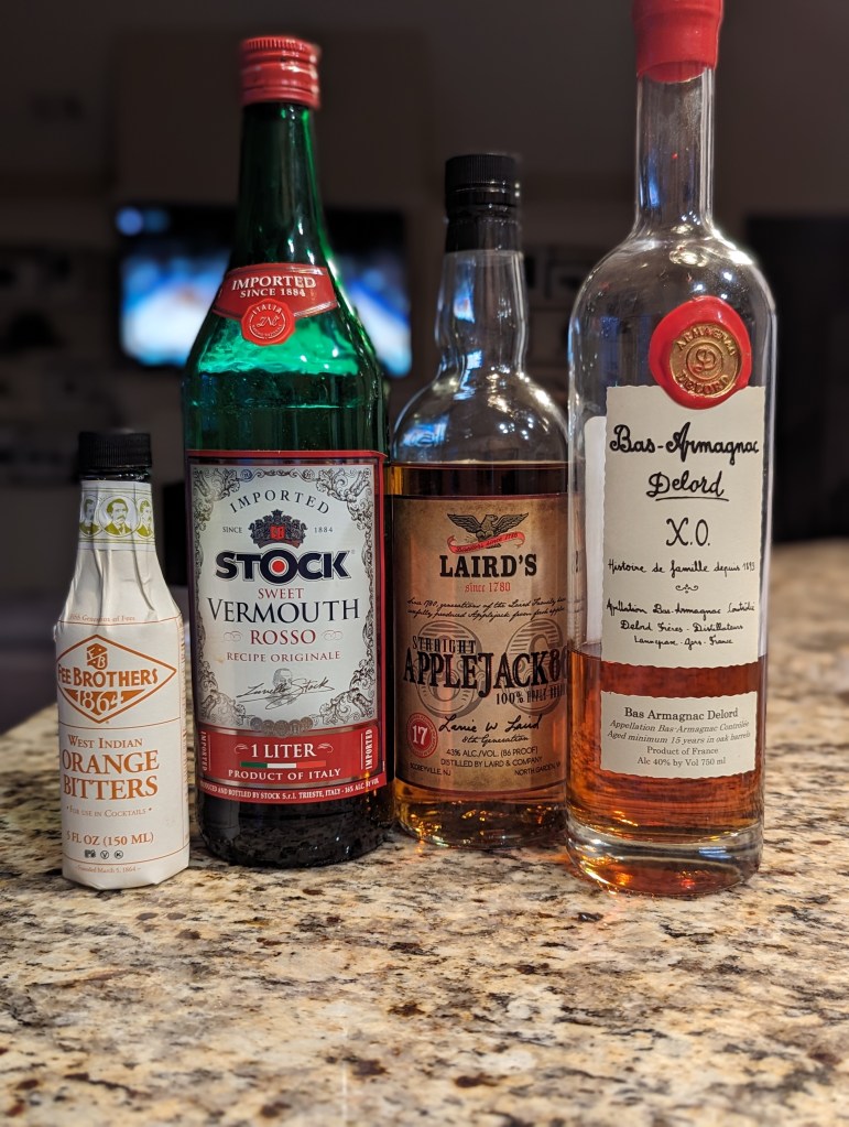 Corpse Reviver No.1 - Ingredients