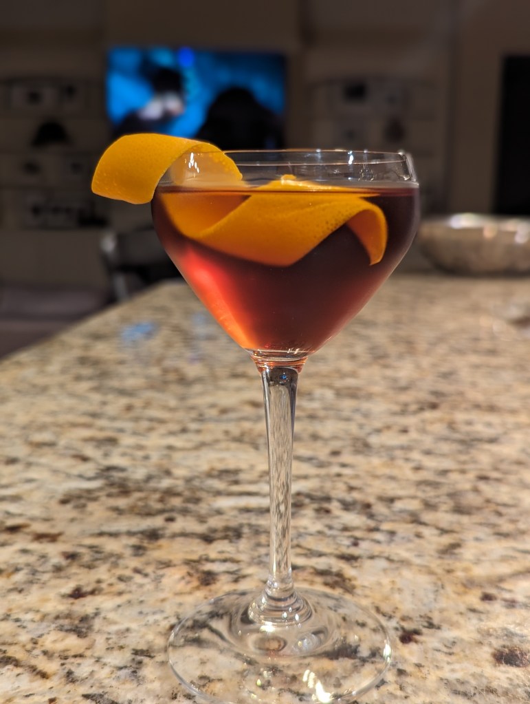 Martinez Cocktail - Close