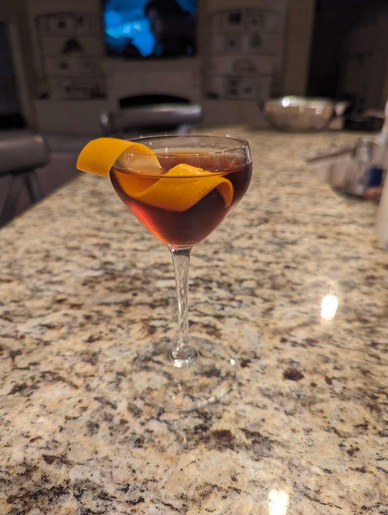 Martinez Cocktail - Portrait