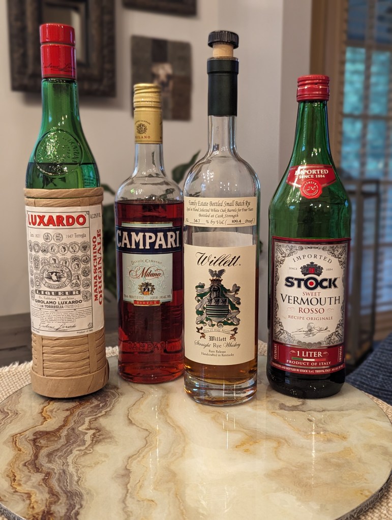 Red Hook Cocktail - Ingredients