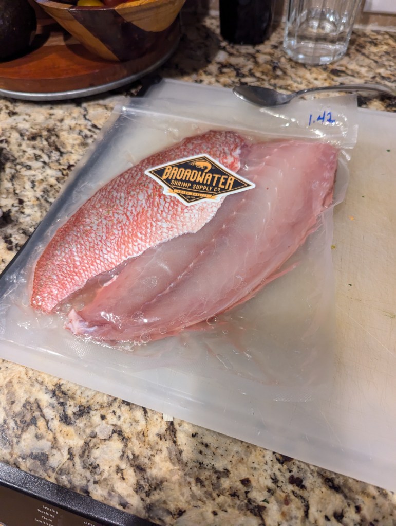 Carolina Red Snapper from Broadwater Shrimp Co.