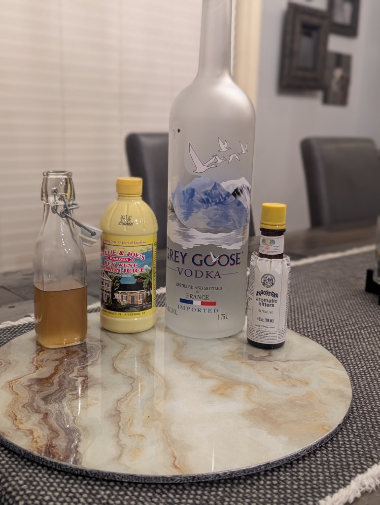 The Cure Cocktail - Ingredients