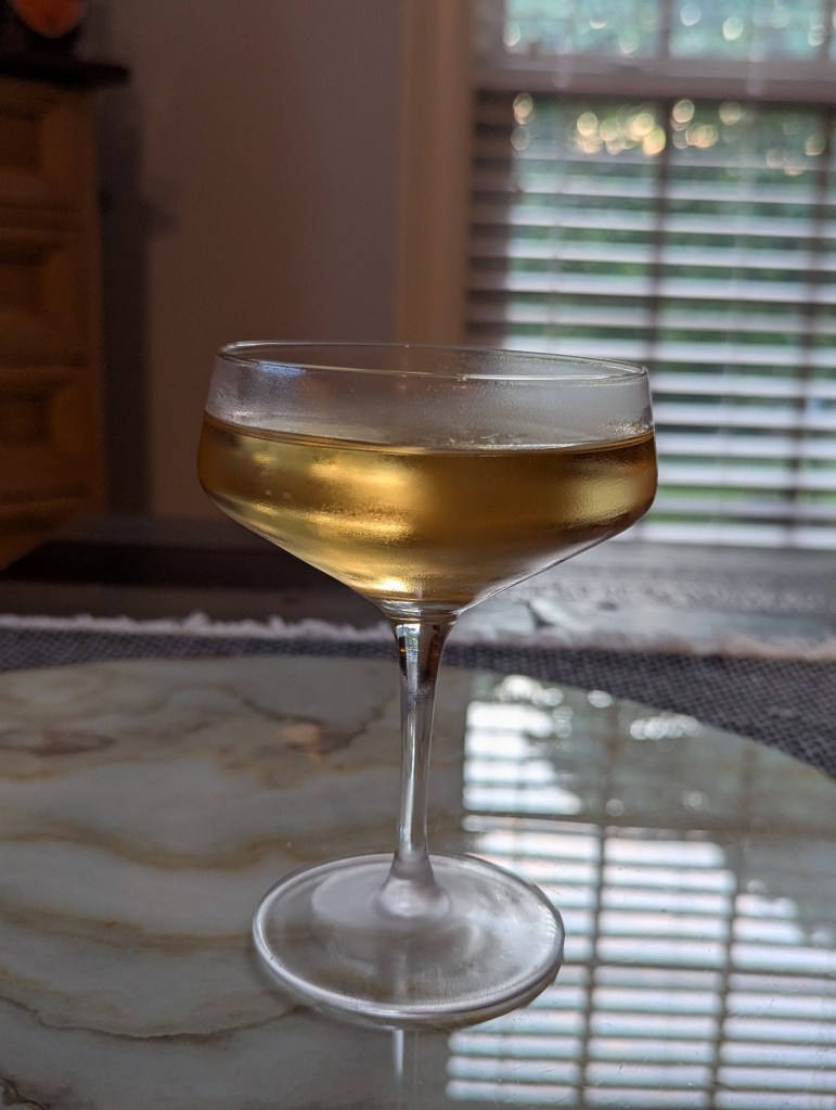 White Lotus (Lychee Vesper) Martini - Portrait
