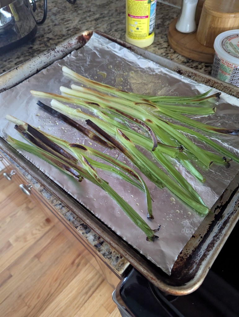 Charred Scallions