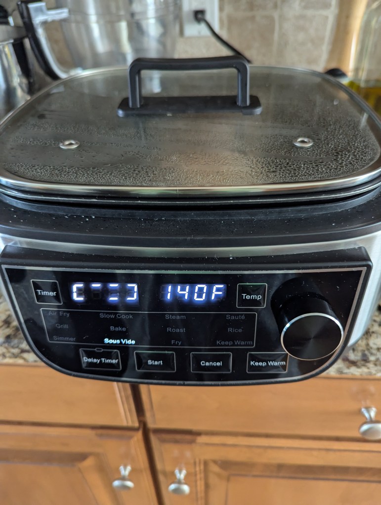 Bacon Wrapped Pork Tenderloin - in the Sous Vide