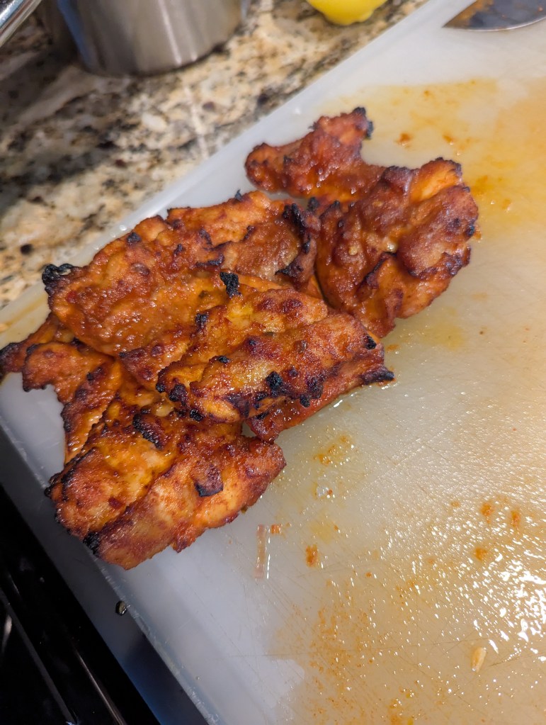 Air Fried Korean Chicken Thighs