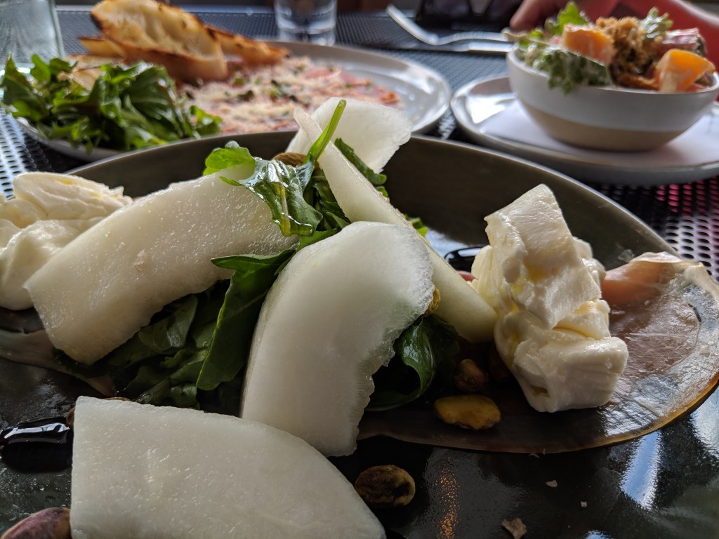 Prosciutto, Burrata and Melon - First Ever Trip to Fork & Plough