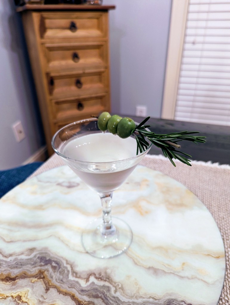 The Rosemary's Baby (a Smoked Rosemary Martini) - Top
