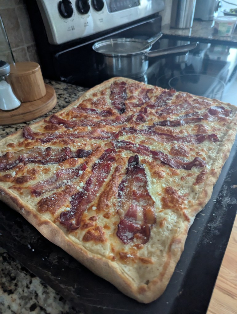 Bacon Bliss Pizza (copycat from Sidewall Pizza Co) - Ready to Eat 2
