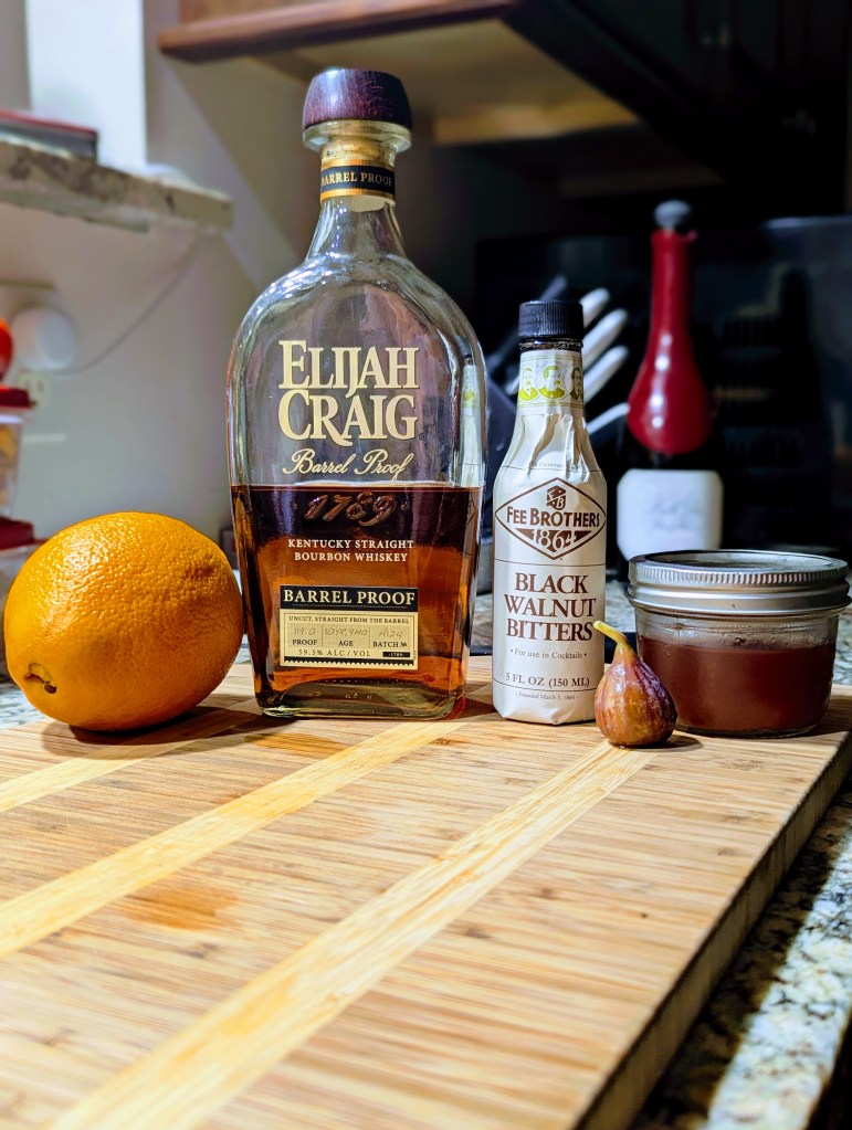 Fig & Barrel (Fig Old Fashioned) - Ingredients