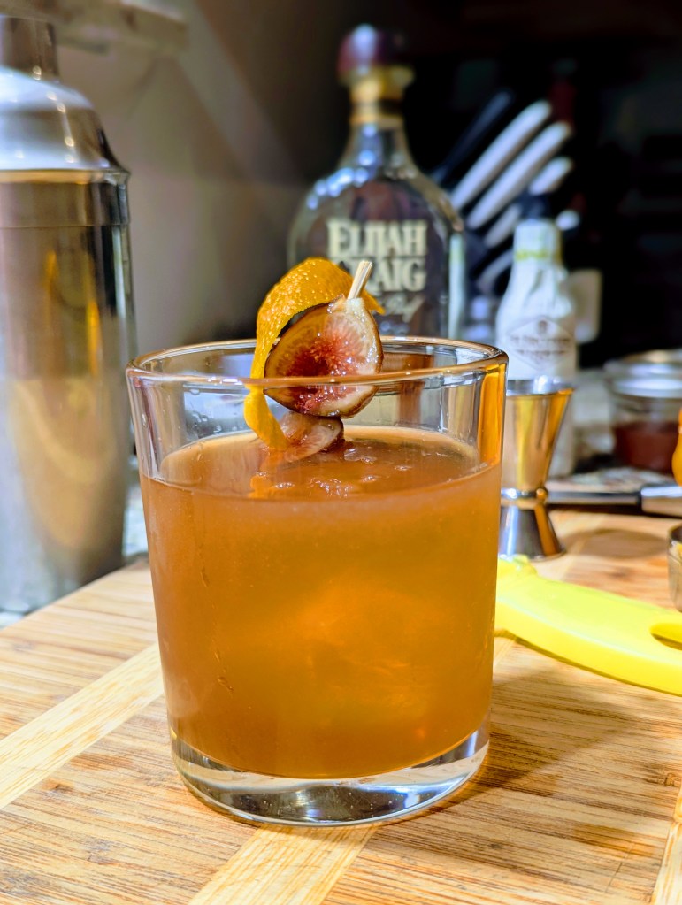Fig & Barrel (Fig Old Fashioned) - Close Up
