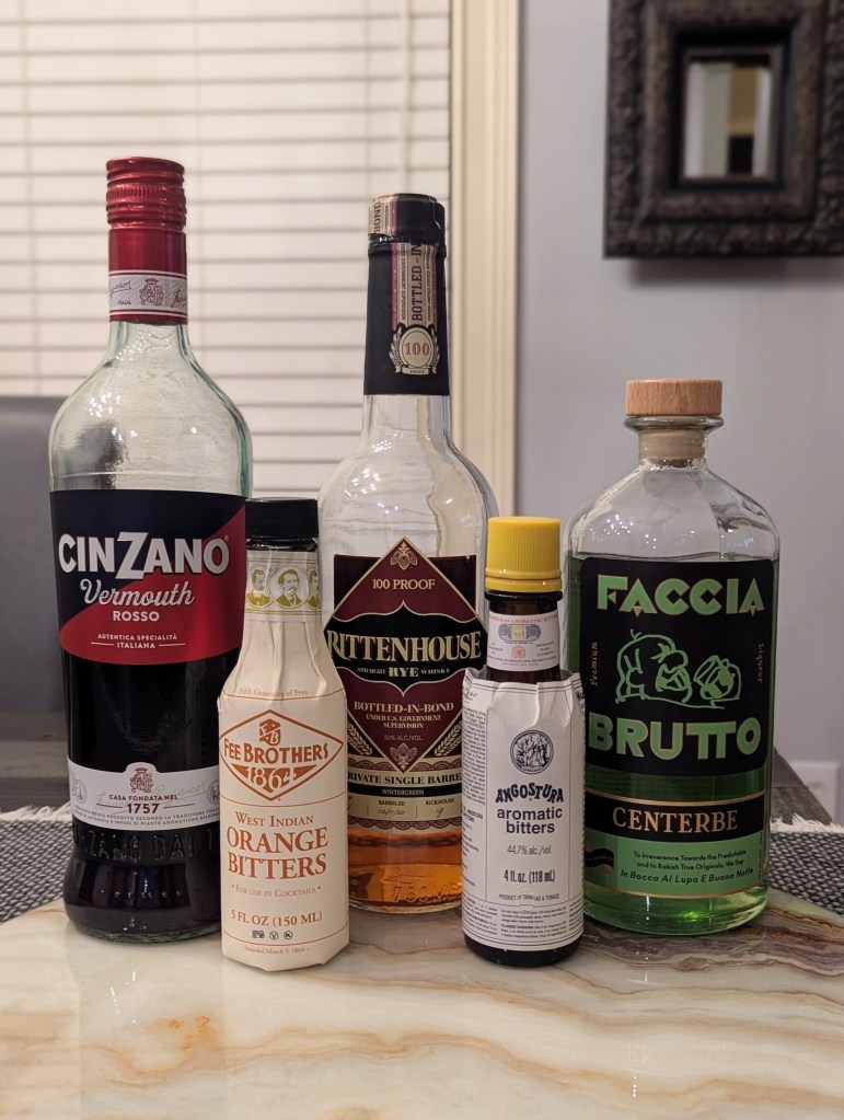 The Greenpoint Cocktail - Ingredients