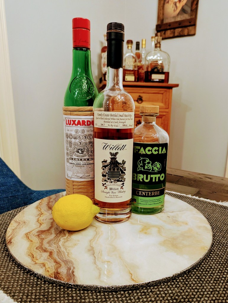 The Final Ward Cocktail - Ingredients