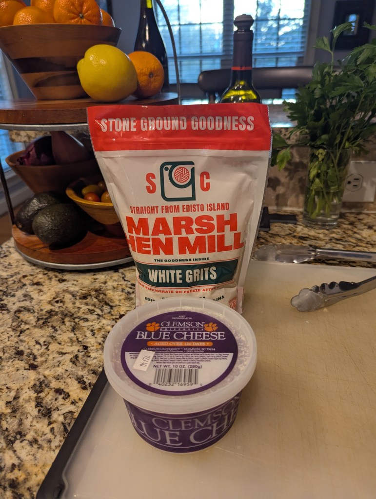Marsh Hen Mill Grits and Clemson Blue Cheese