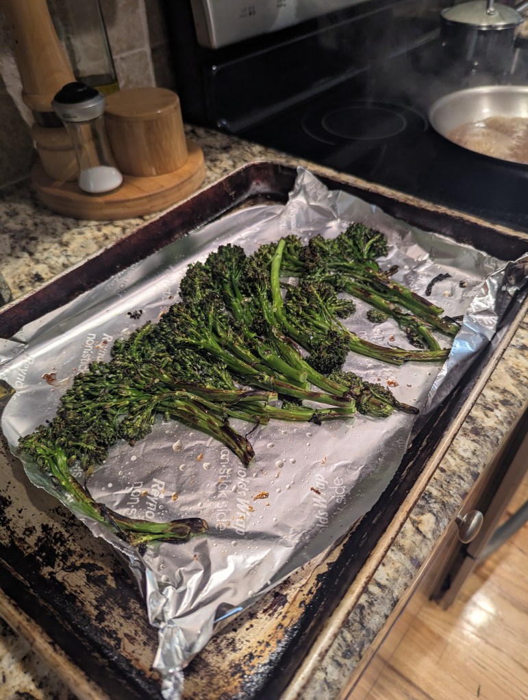 Charred Broccolini